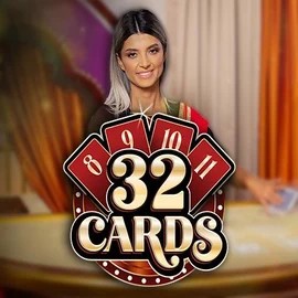 32 Cards online game logo by Ezugi on polestarcasinos-es.com