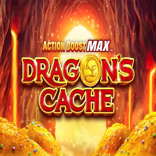 Enjoy Action Boost Max Dragon's Cache by SpinPlay Games – logo hosted on polestarcasinos-es.com