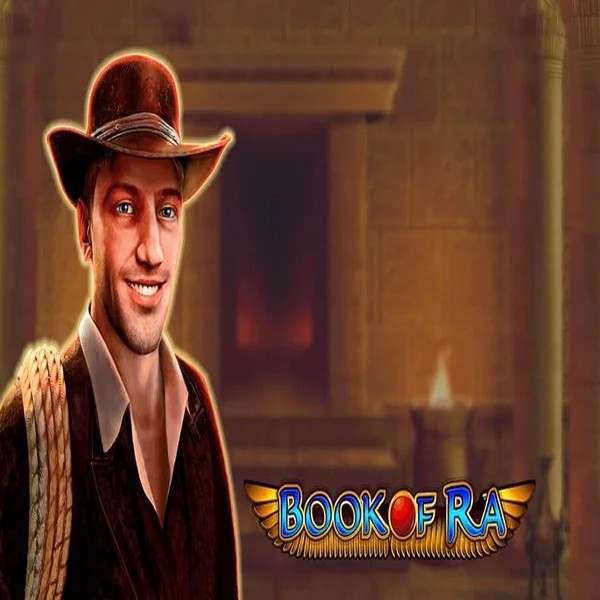 Book of Ra online game logo by Greentube on polestarcasinos-es.com