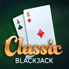 Classic Blackjack logo by Red Tiger Gaming at Polestar Casino