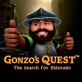 Gonzo's Quest slot logo by NetEnt at Polestar CasinoGonzo's Quest