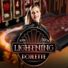 Lightning Roulette slot logo by Evolution at Polestar Casino
