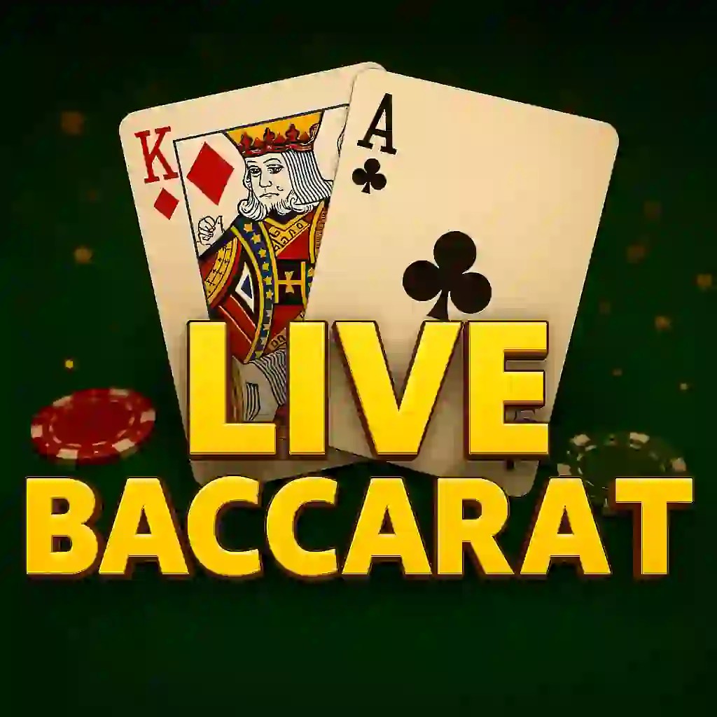 Live Baccarat logo by Evolution Polestar Casino