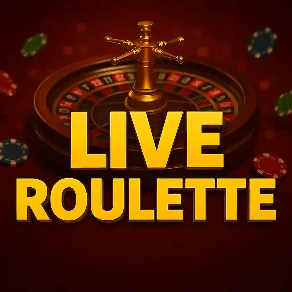 Live Roulette logo – Live Casino by Evolution at Polestar Casino