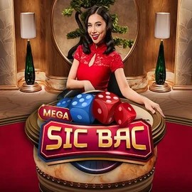 Official Live Casino logo: Mega Sic Bac by Pragmatic Play at Polestar Casino