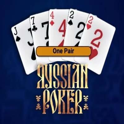 Russian Poker slot visual from OneTouch Games available on polestarcasinos-es.com
